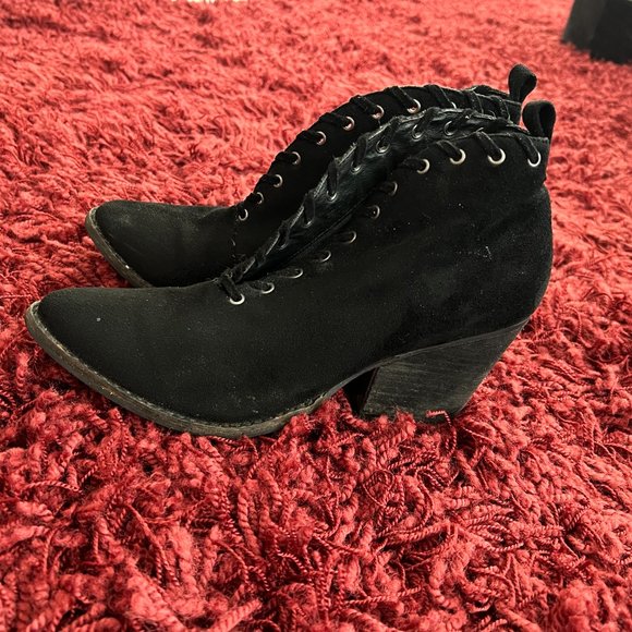 Coconut by Matisse Alabama Black Bootie sz 8M - Picture 1 of 5